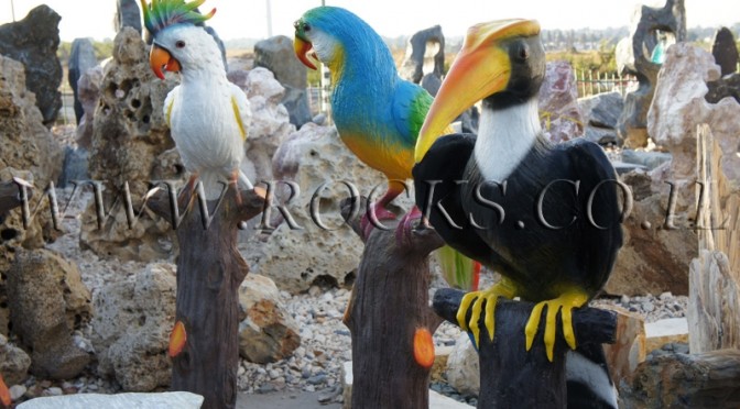 ציפורים יצוקות